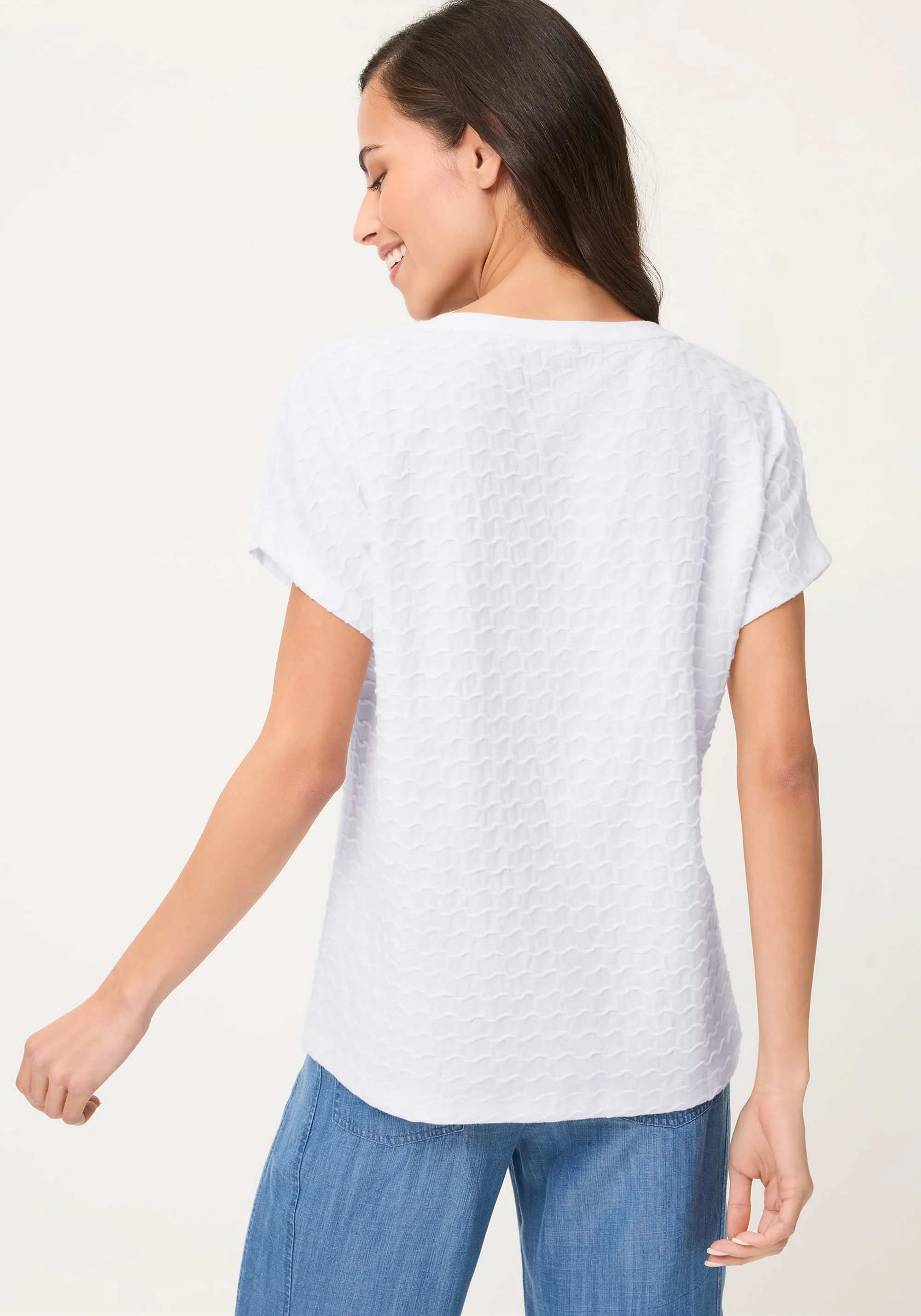 Textured T-Shirt - Image 3