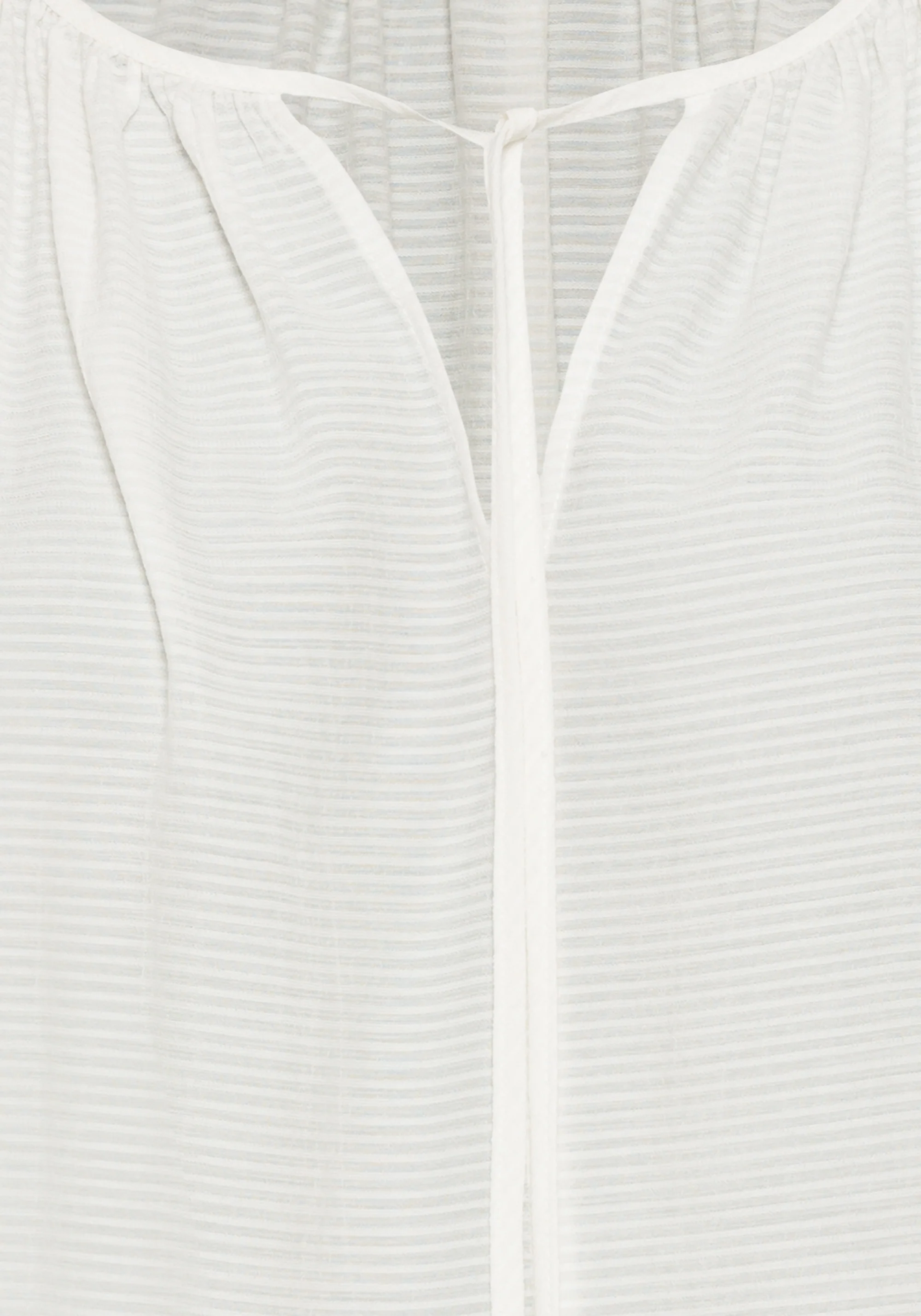Tie Neck Tunic Blouse - Image 5