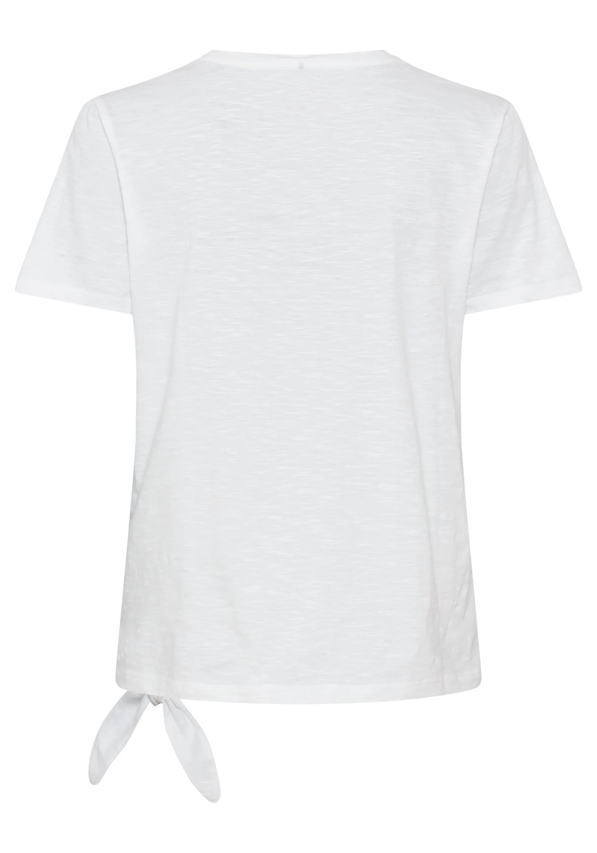 Tied Hem Palm T-Shirt - Image 4