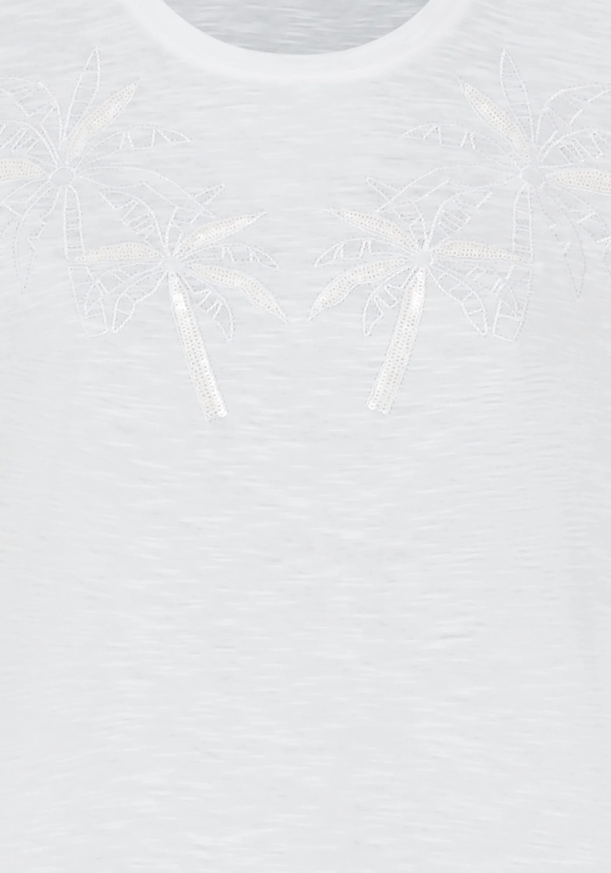 Tied Hem Palm T-Shirt - Image 5