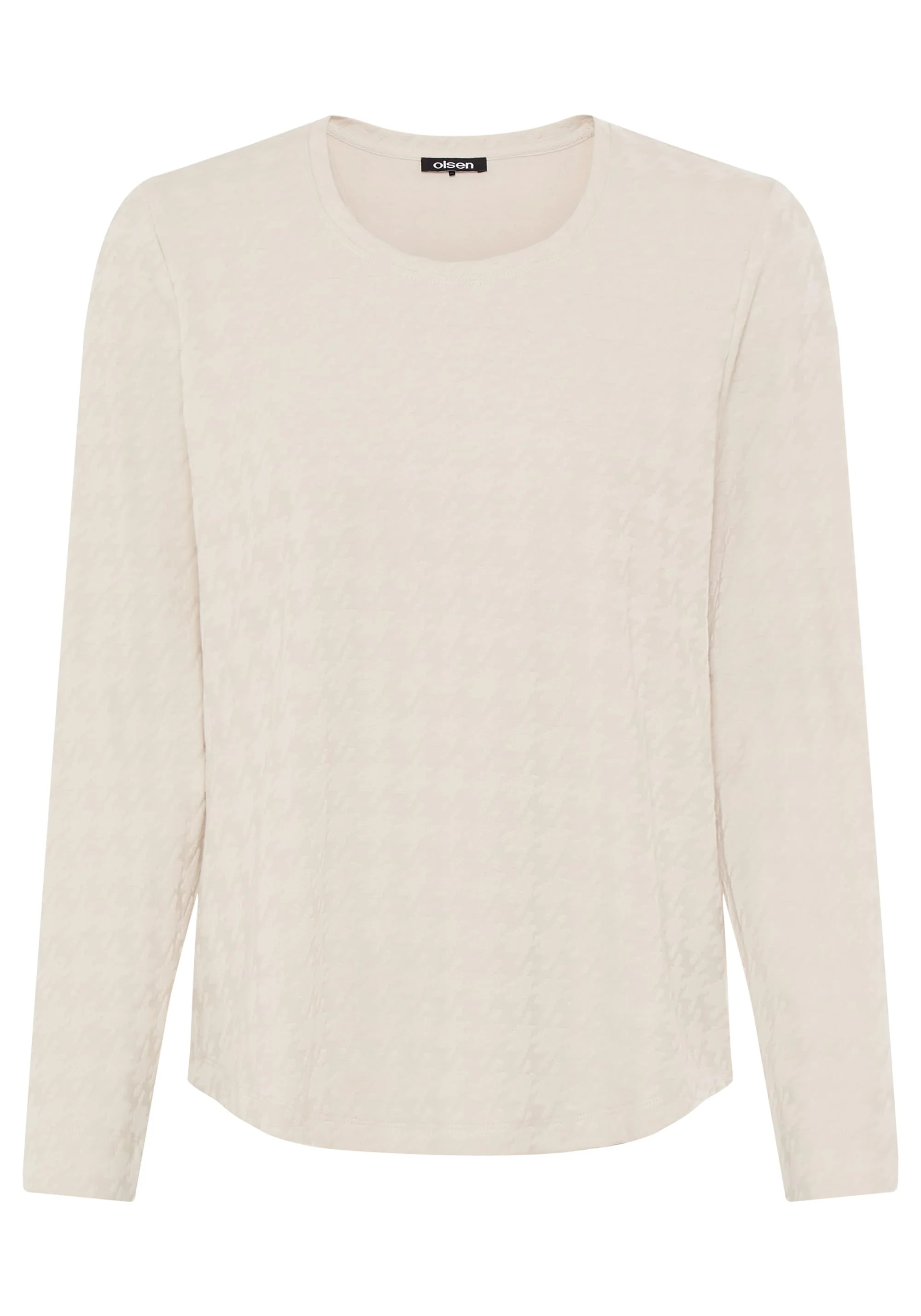 Tonal Houndstooth T-Shirt - Image 4