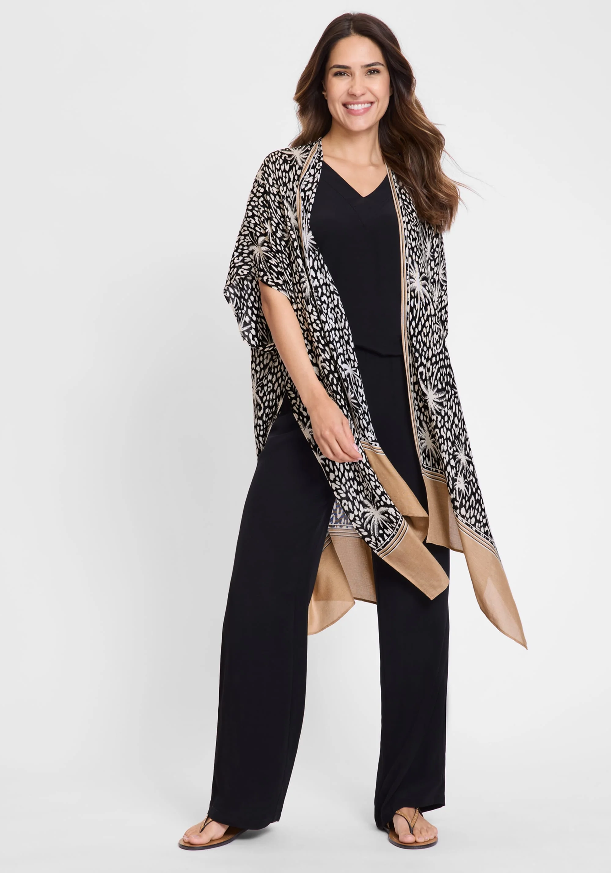 Tropic Mix Print Duster - Image 2