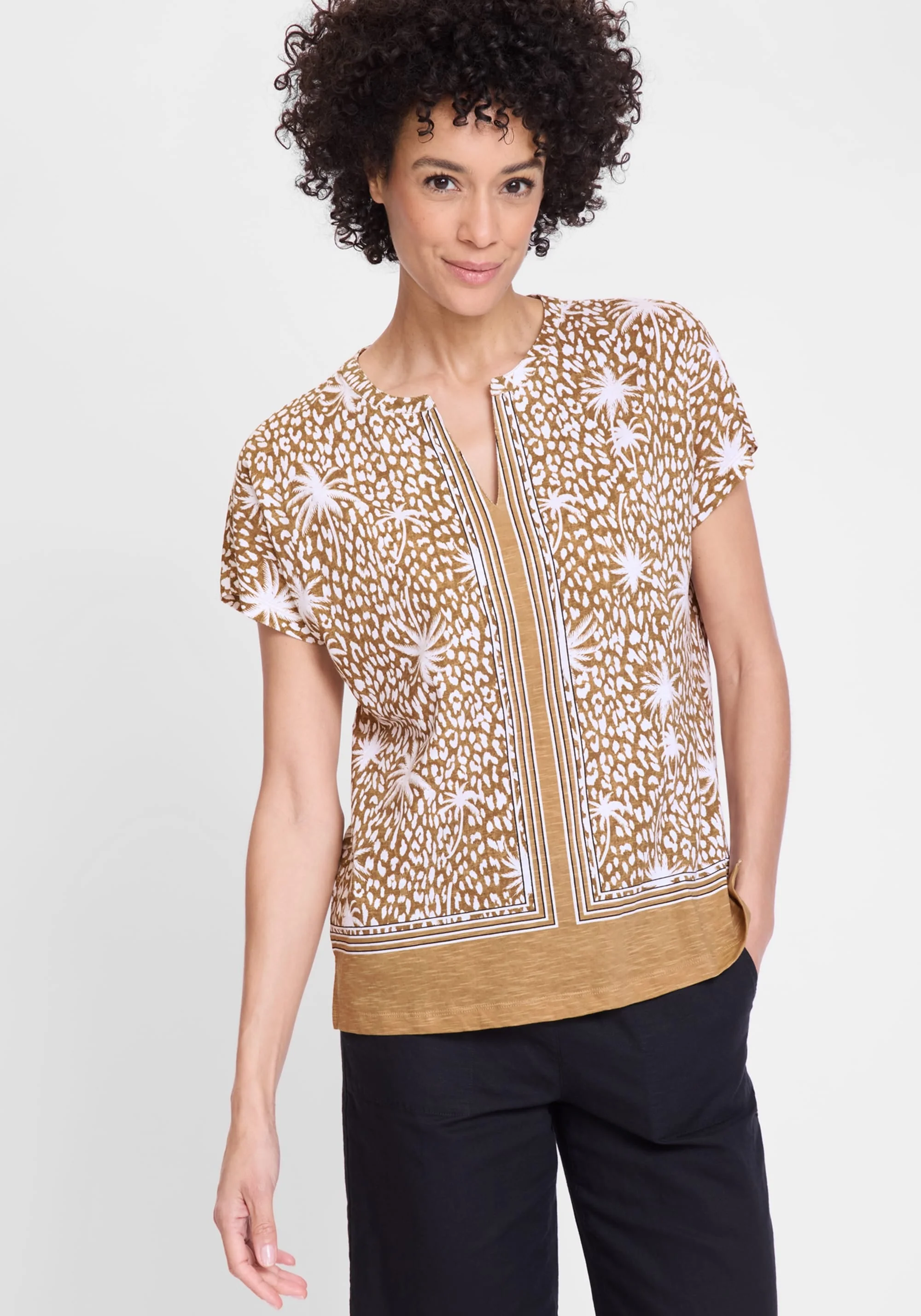 Tropic Mix Print T-Shirt