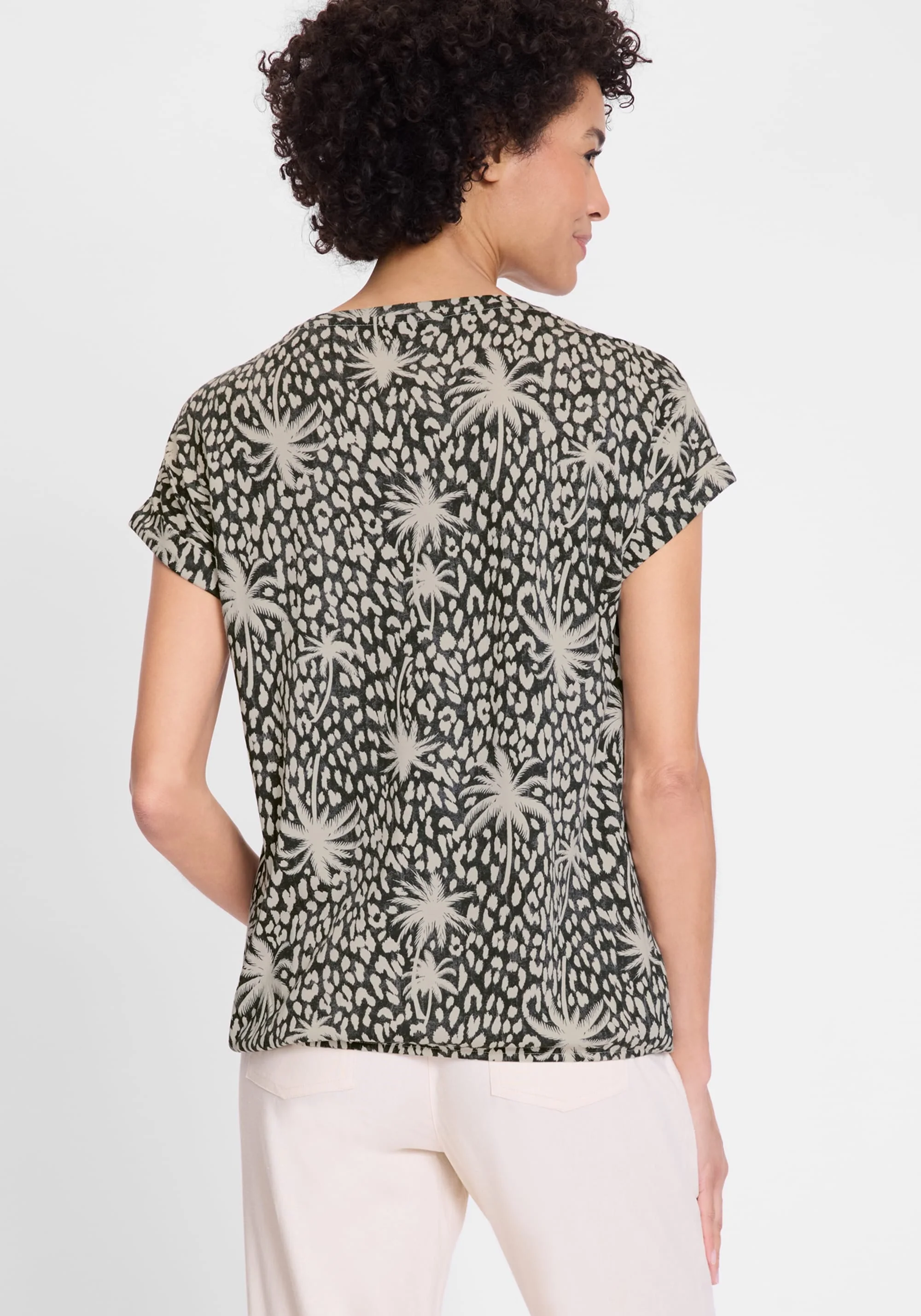 Tropic Mix Print Tee - Image 2