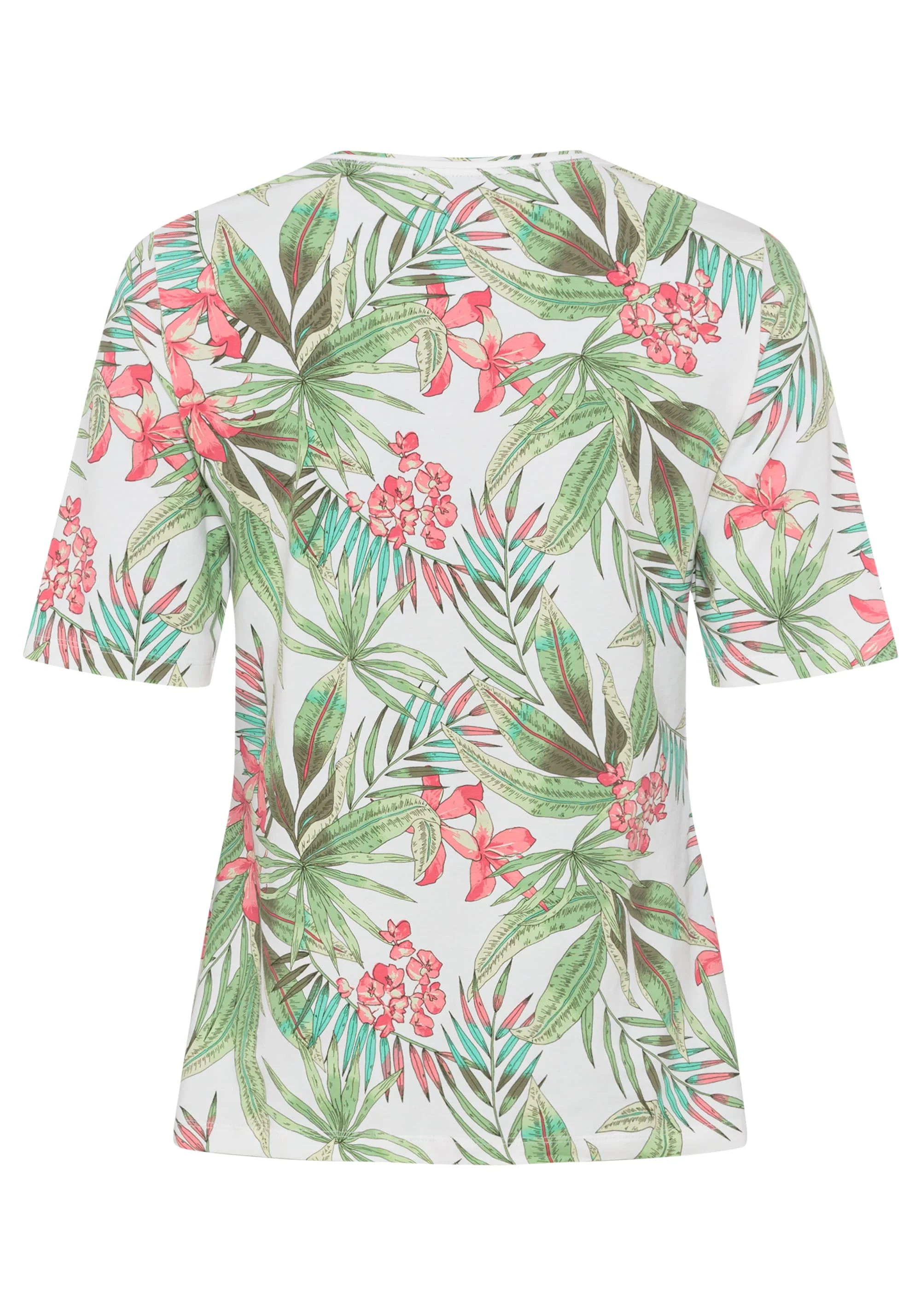 Tropical Print T-Shirt - Image 4