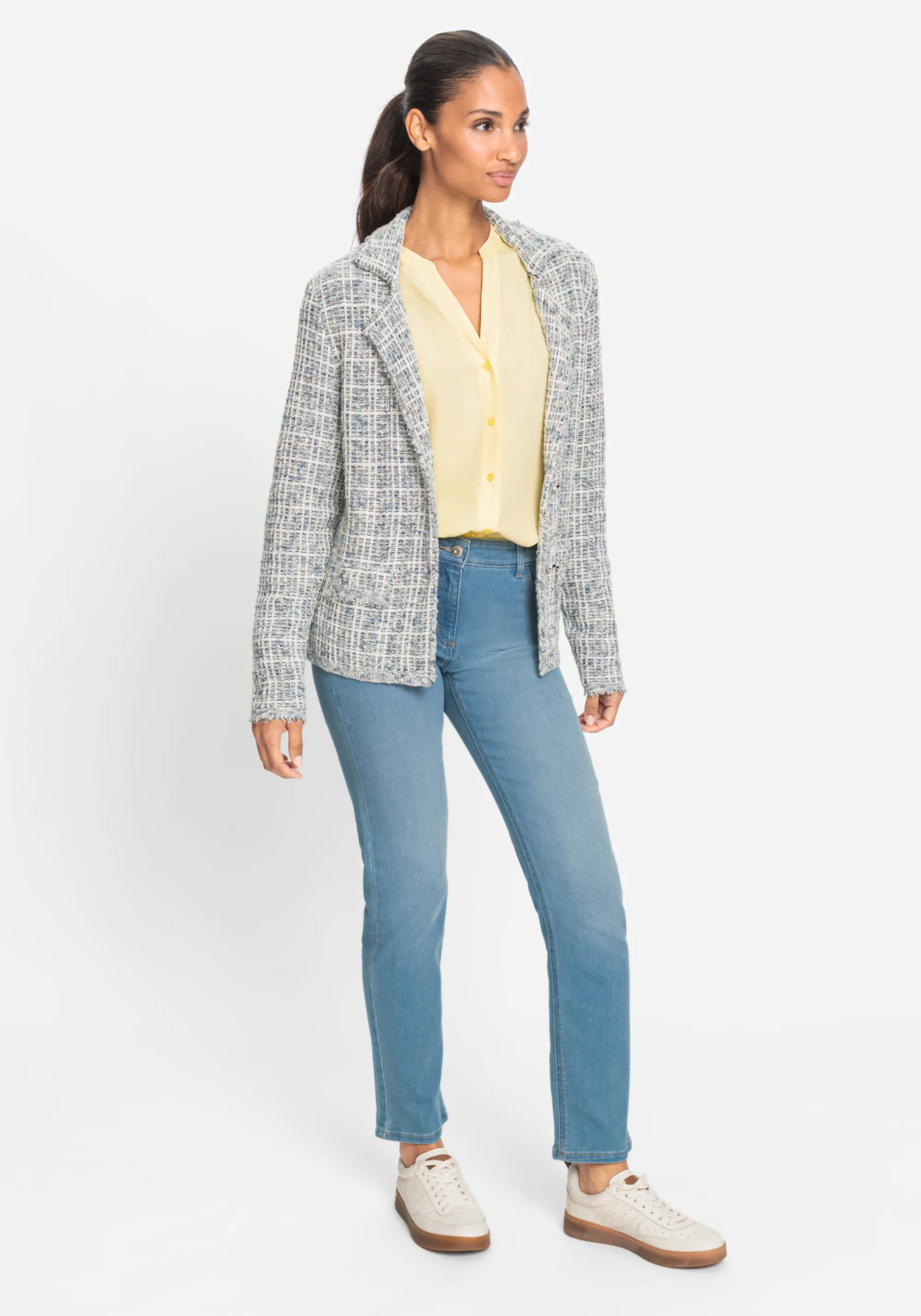 Tweed Knit Jacket - Image 3
