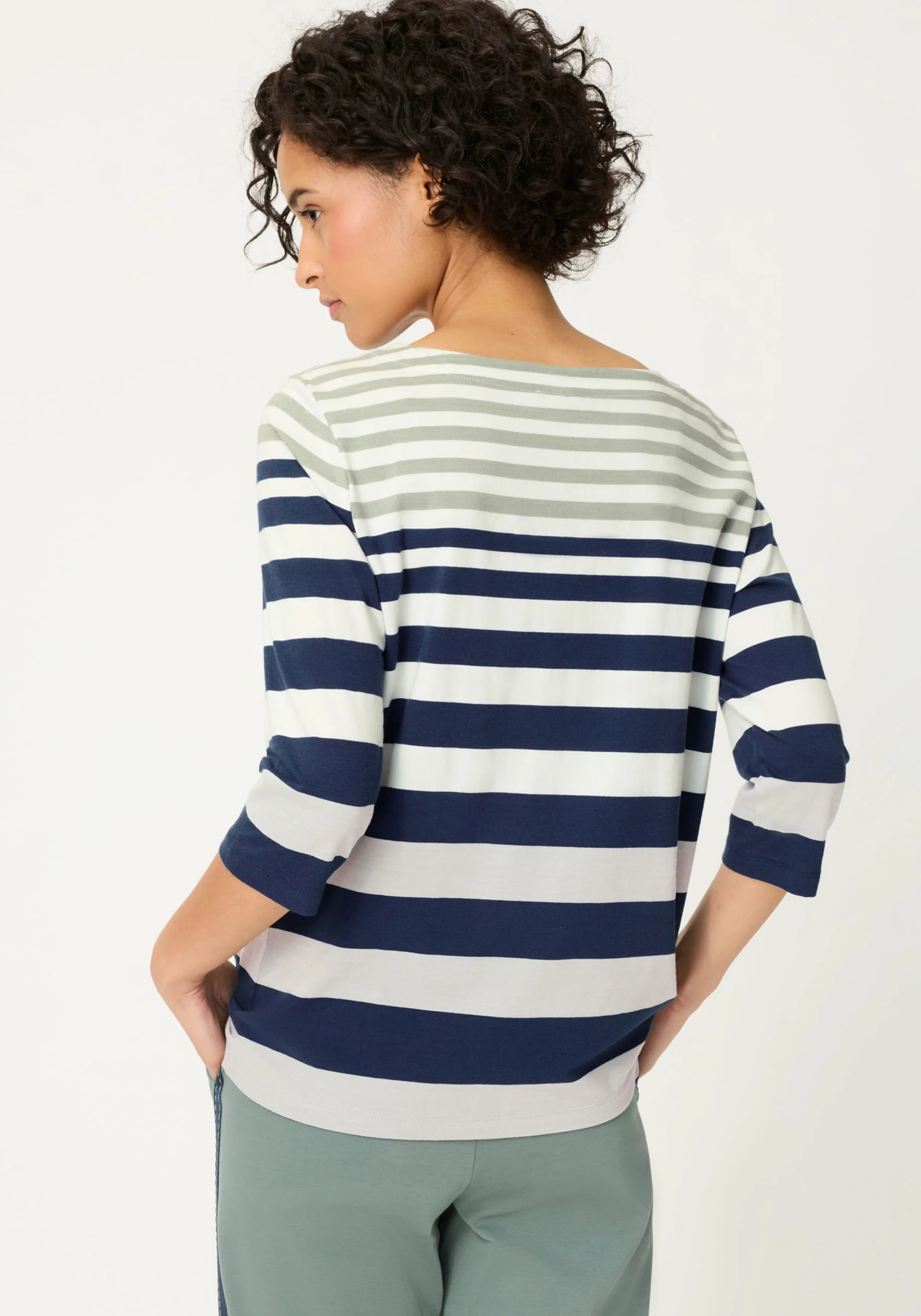 Varied Stripe T-Shirt - Image 2