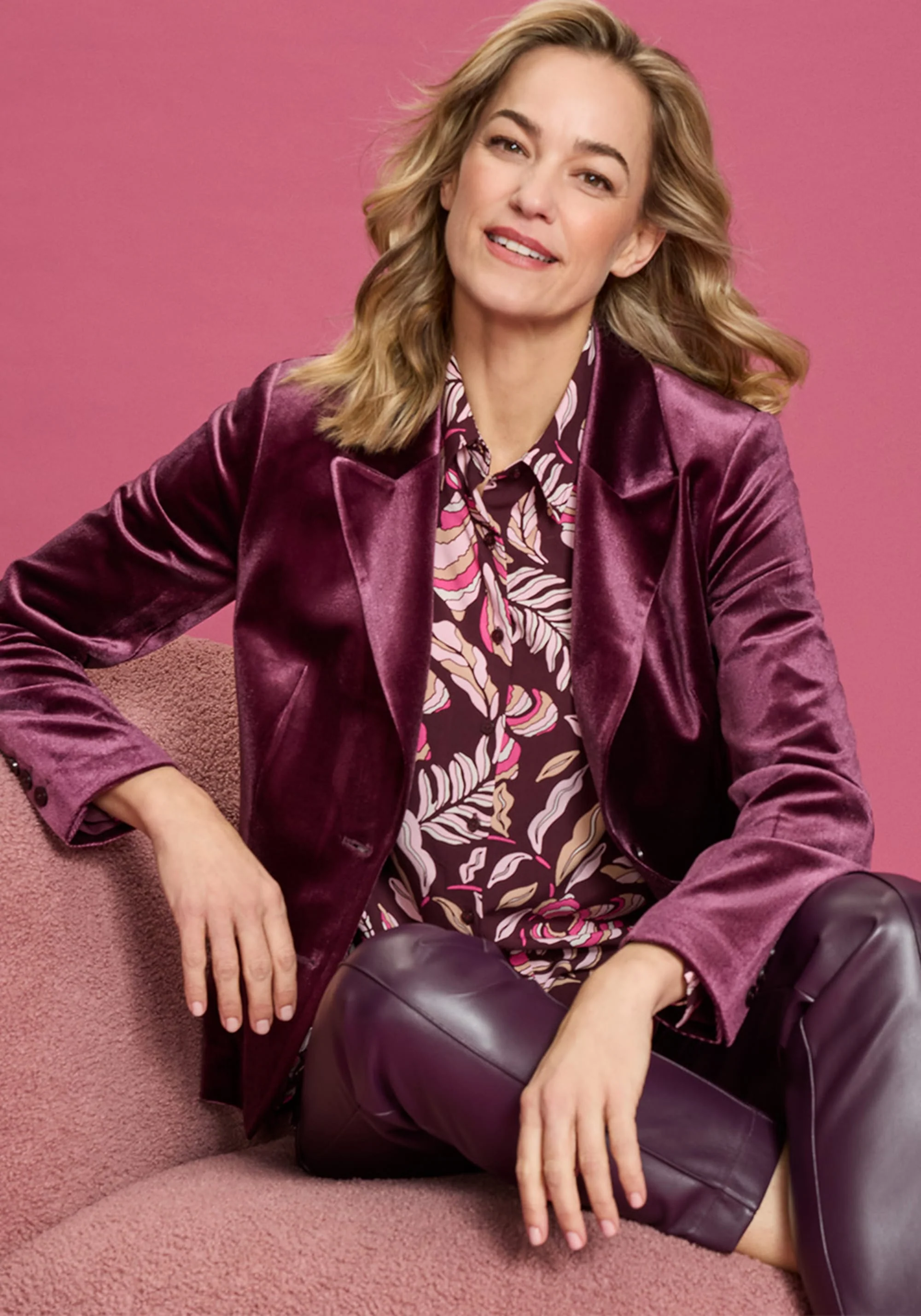 Velvet Blazer