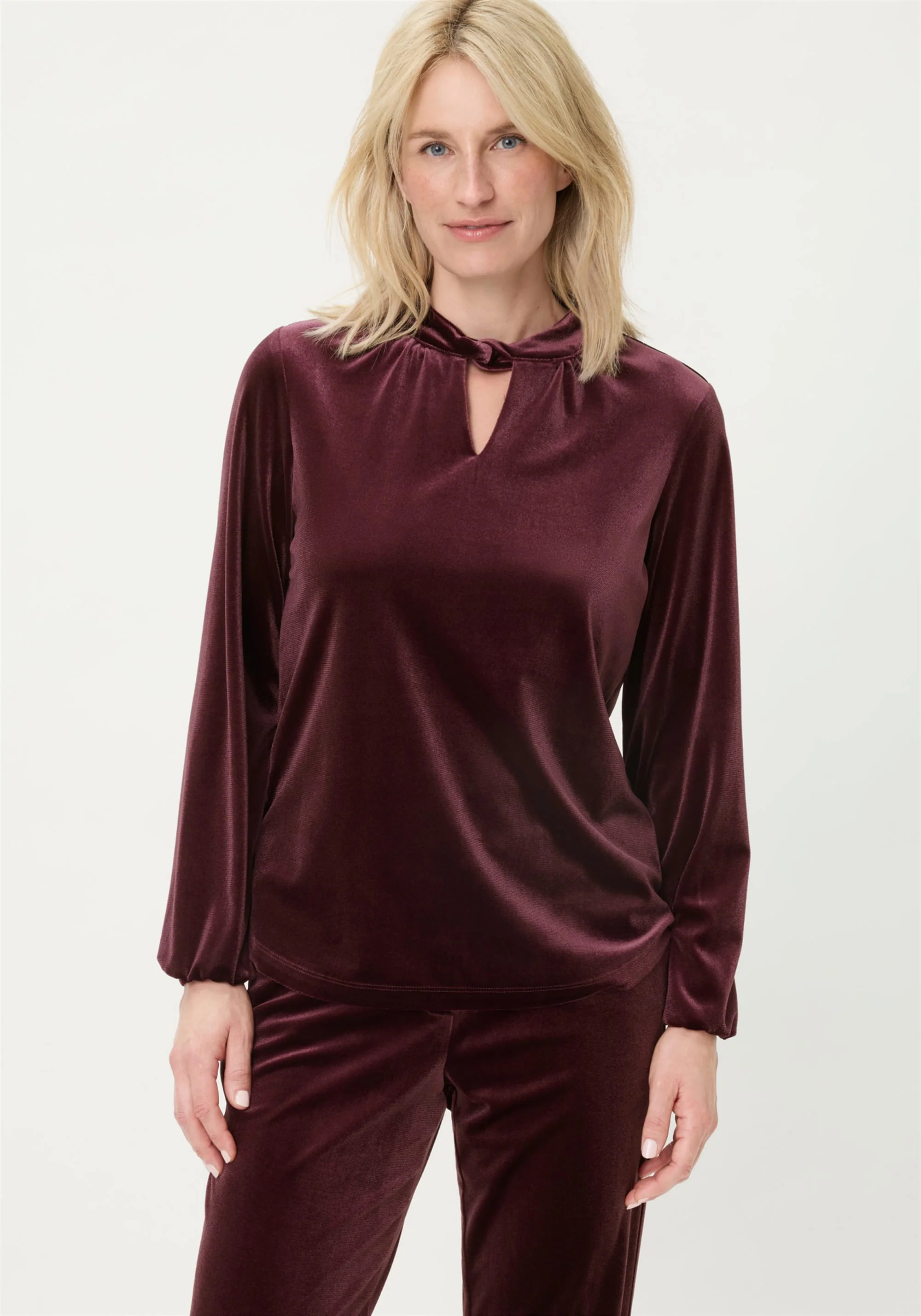 Velvet Peekaboo Top - Image 2