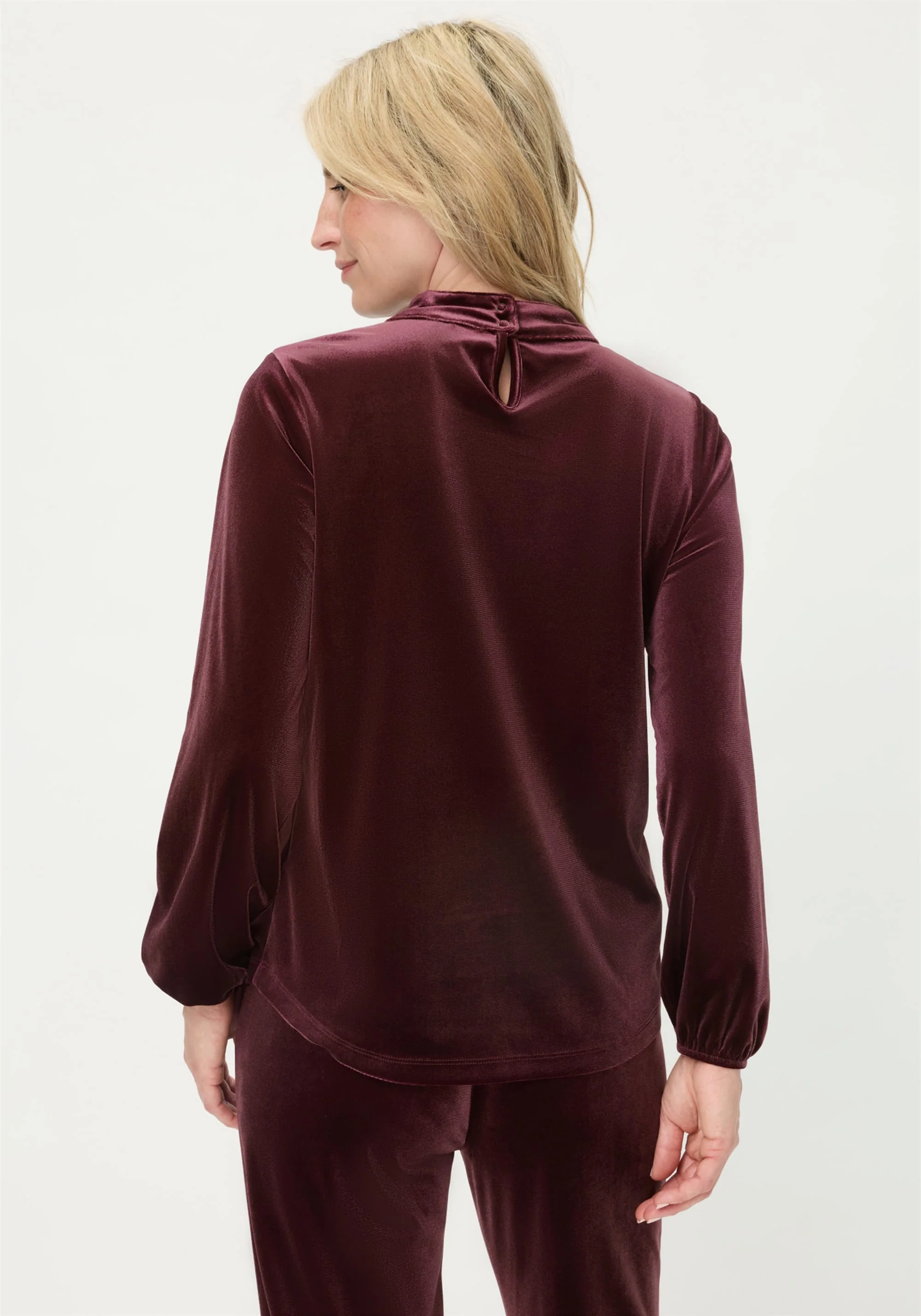 Velvet Peekaboo Top - Image 3