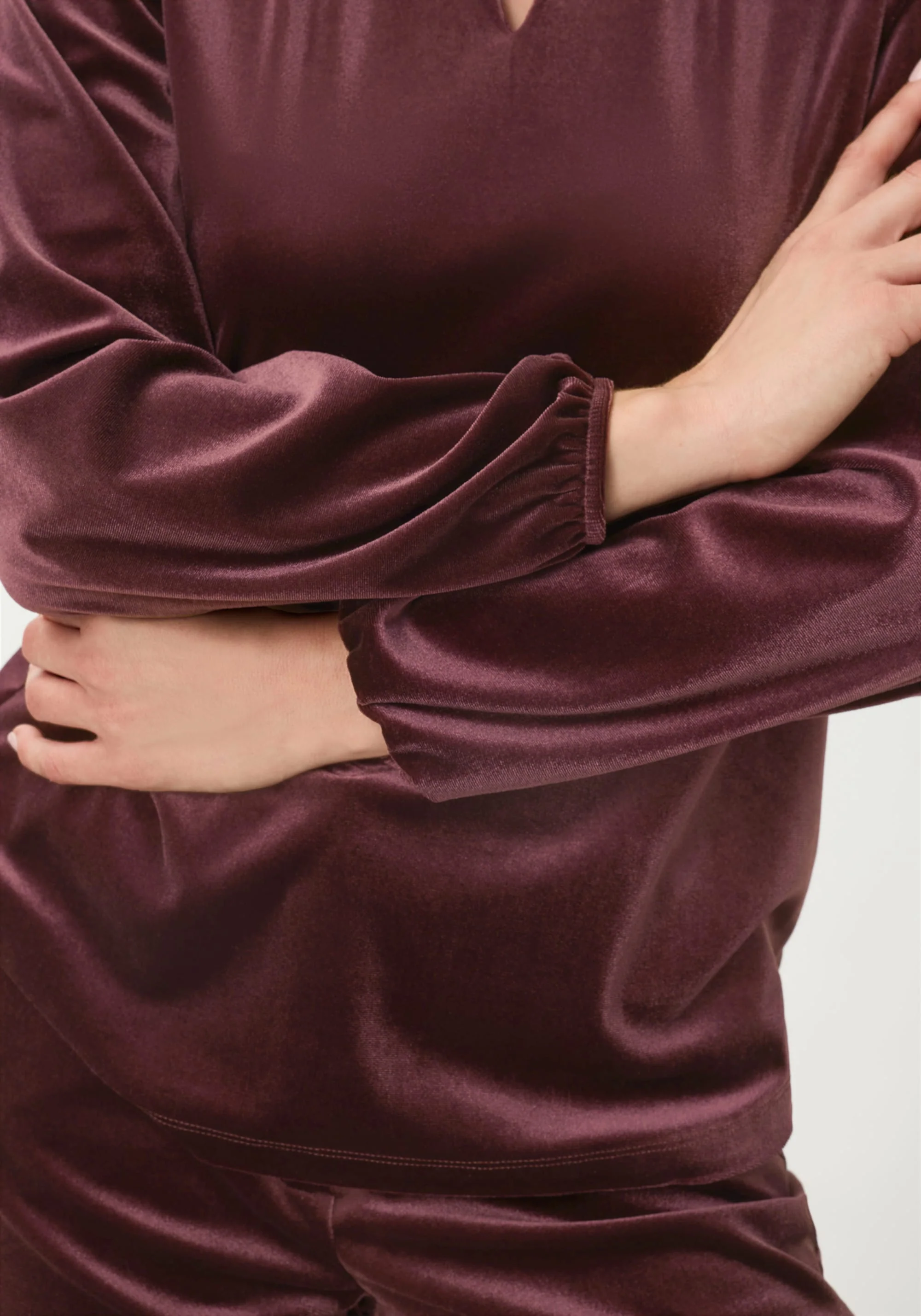 Velvet Peekaboo Top - Image 4