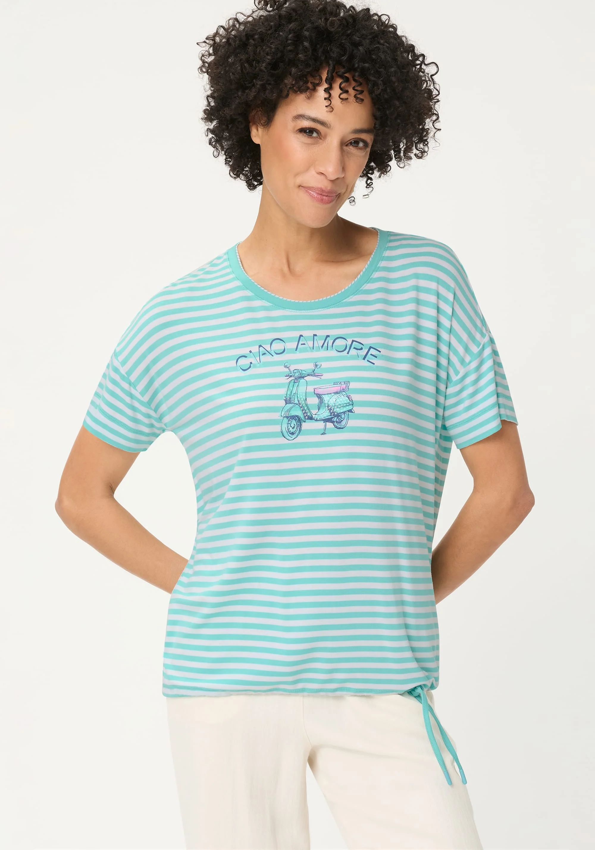 Vespa Stripe T-Shirt - Image 2