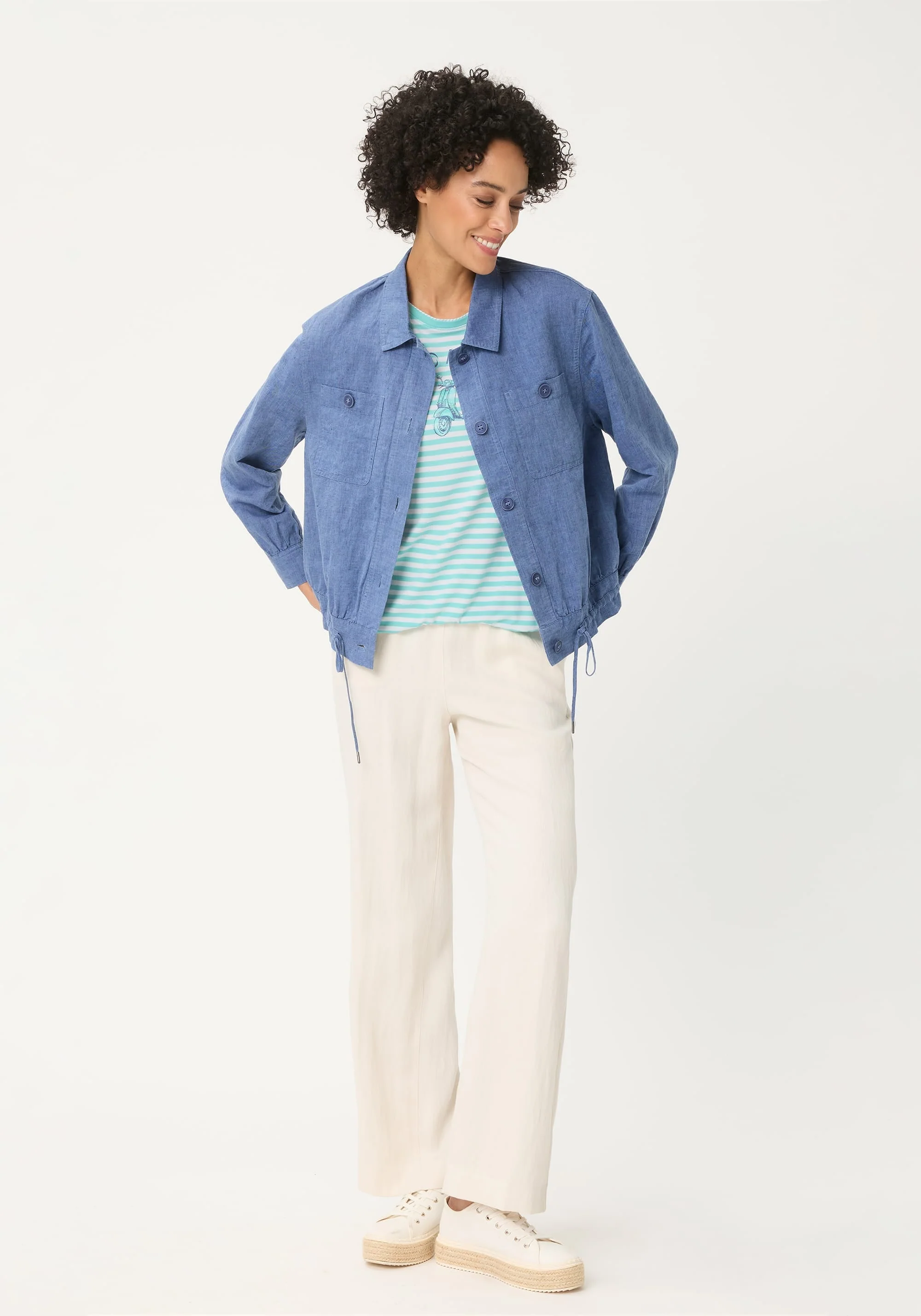 Vespa Stripe T-Shirt - Image 4