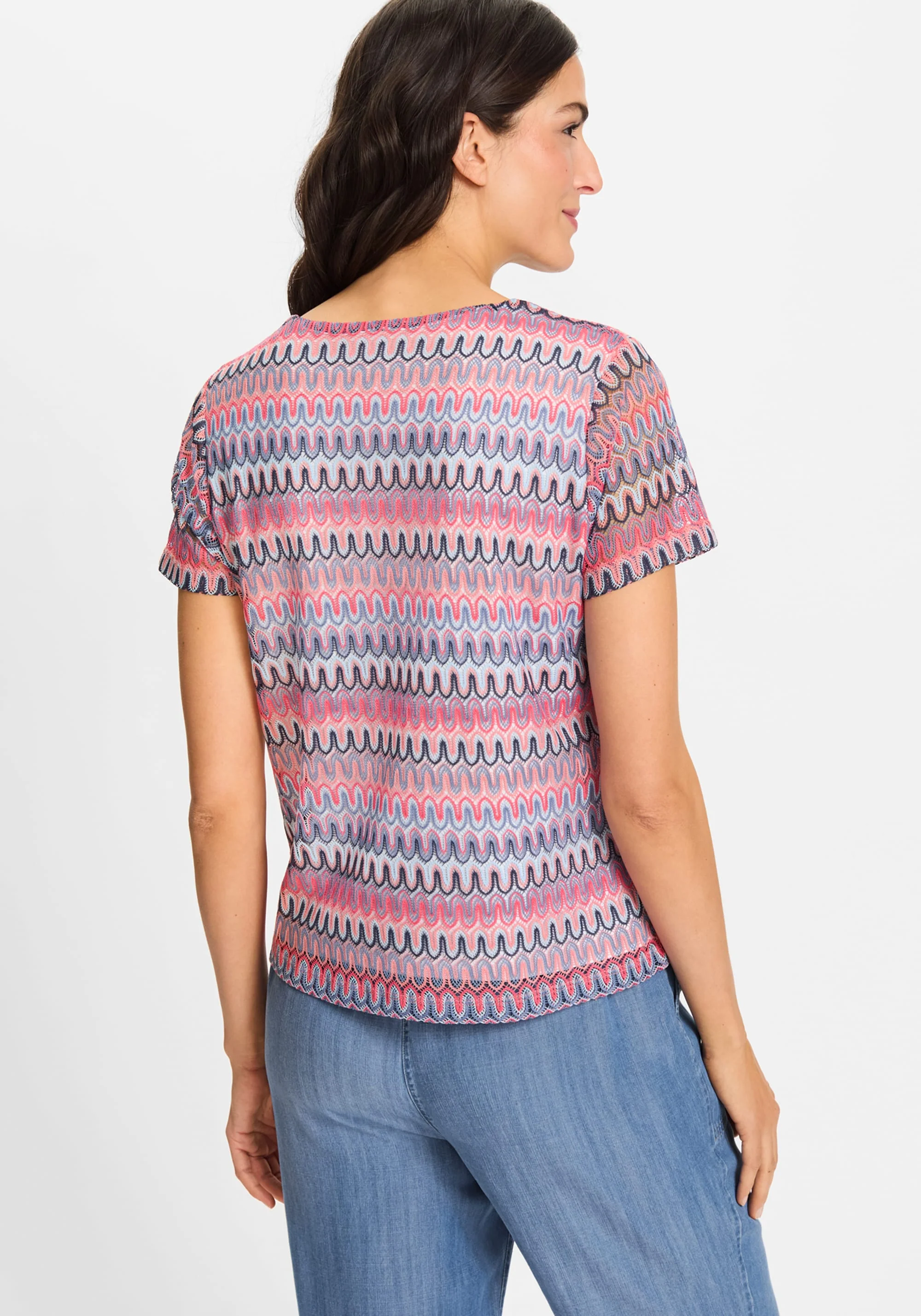 Vibrant Lace T-Shirt - Image 2
