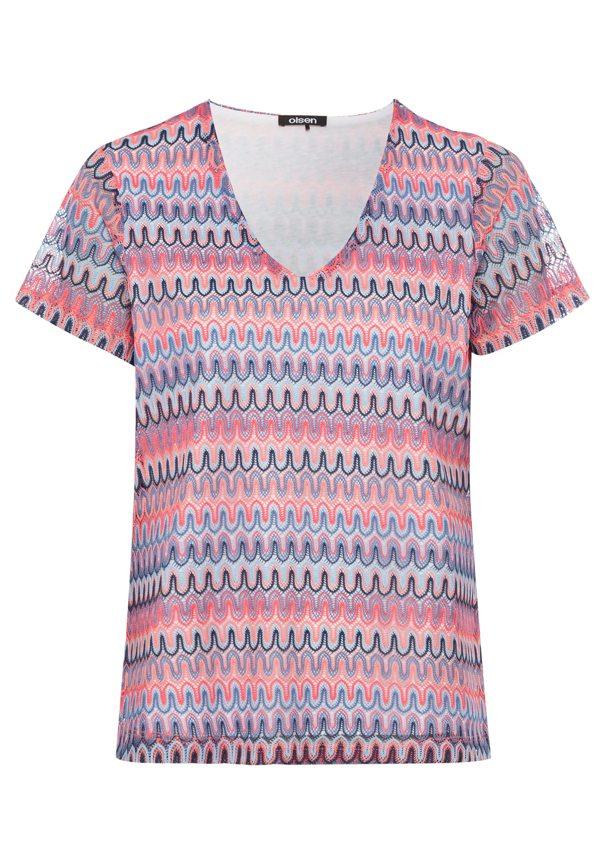 Vibrant Lace T-Shirt - Image 4