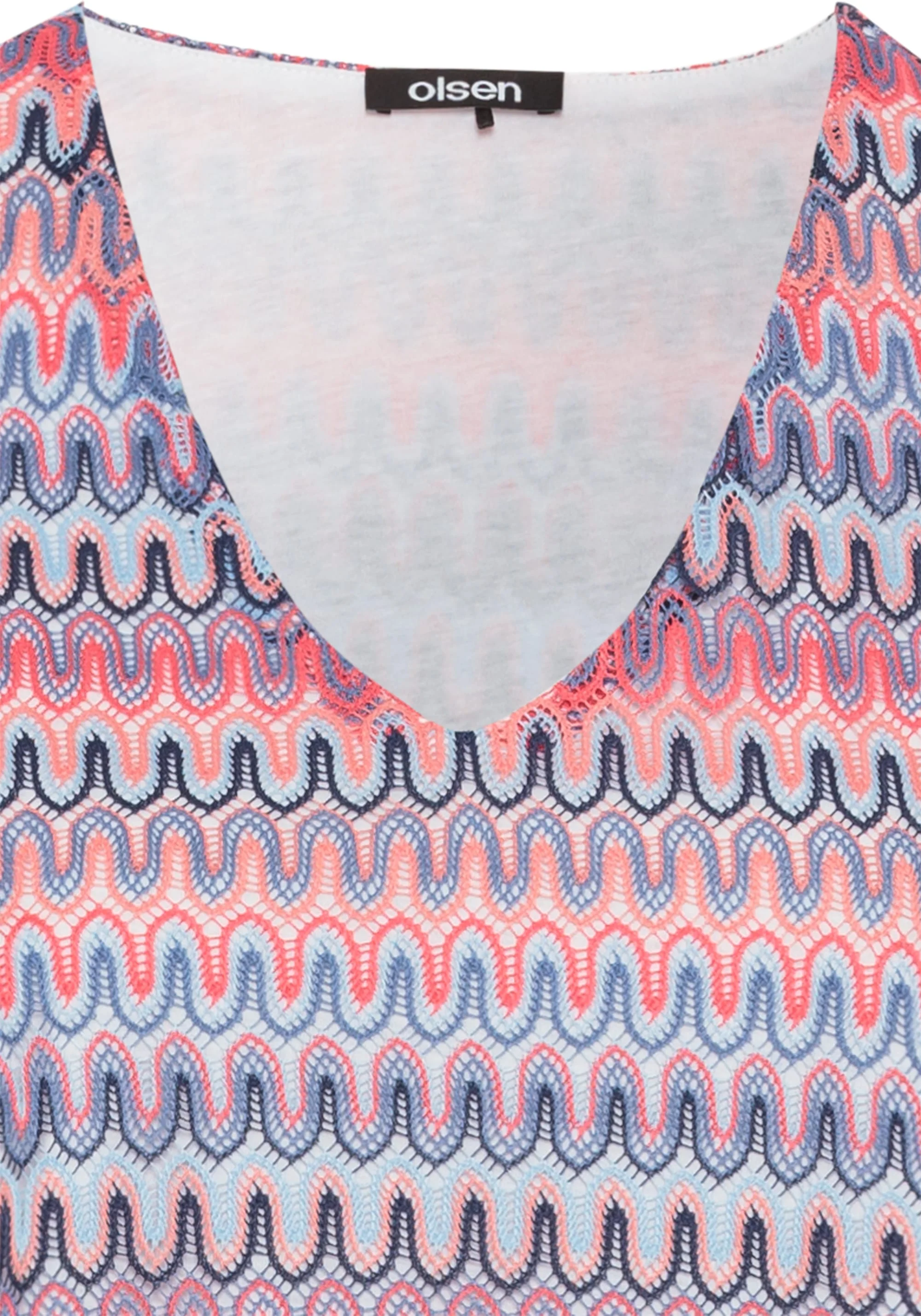 Vibrant Lace T-Shirt - Image 6