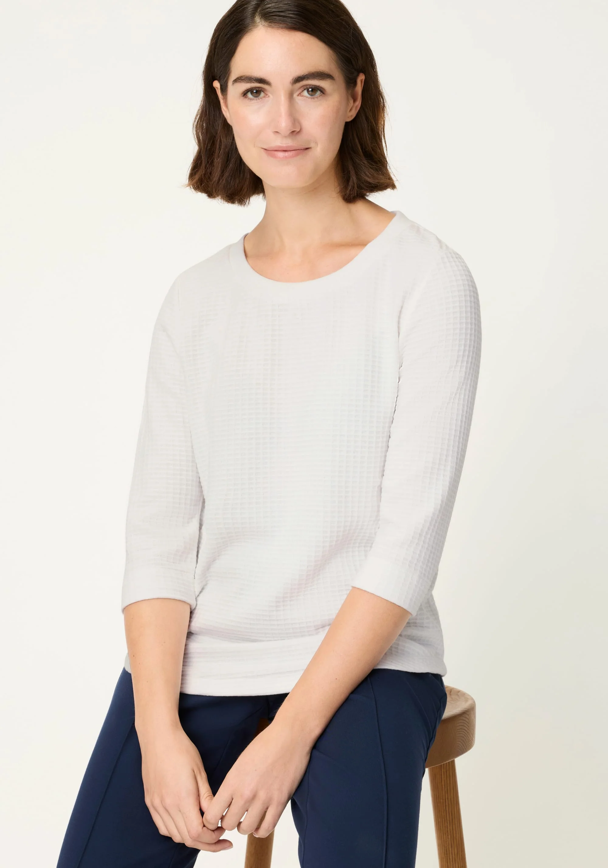 Waffle Knit T-Shirt