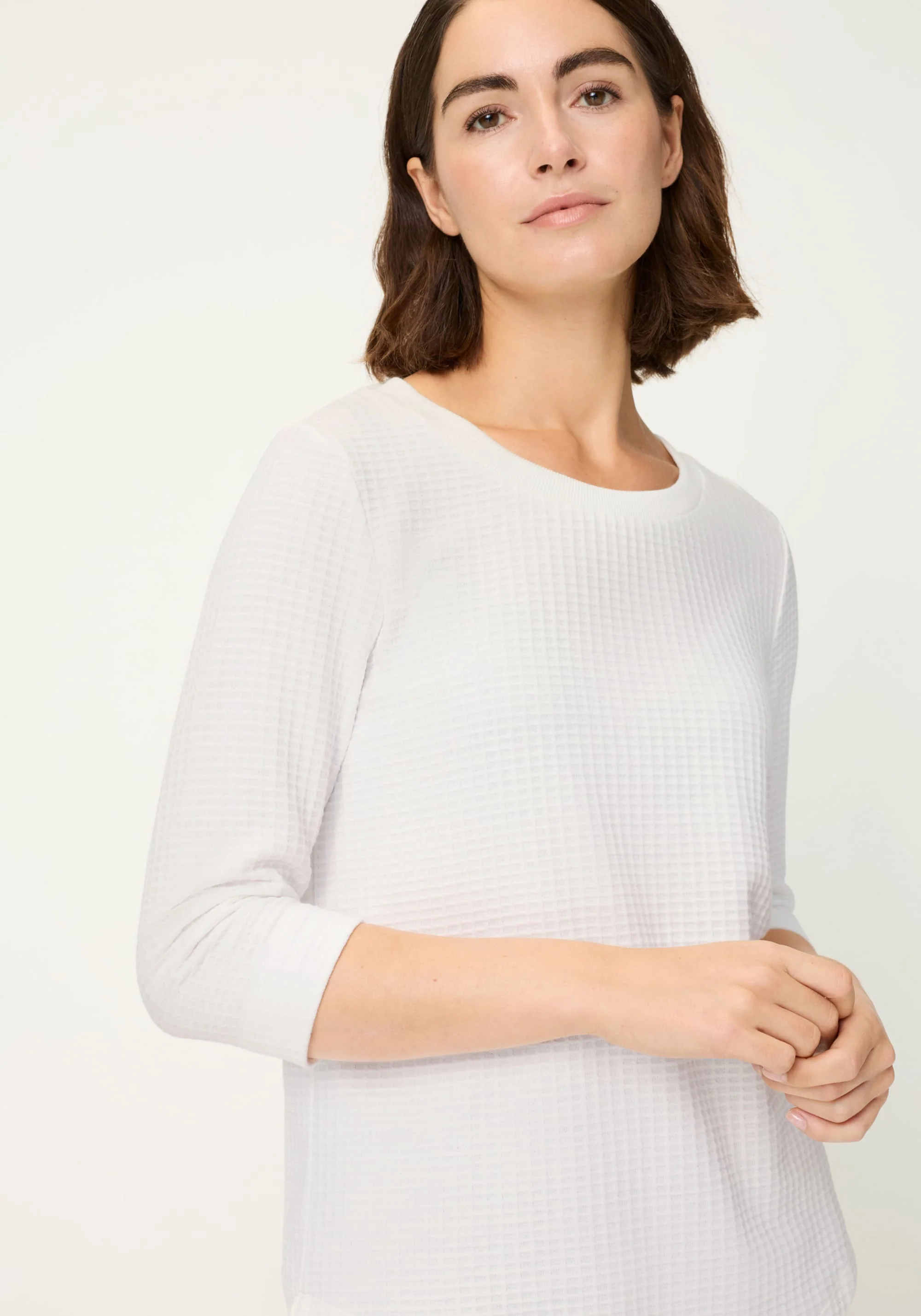 Waffle Knit T-Shirt - Image 3