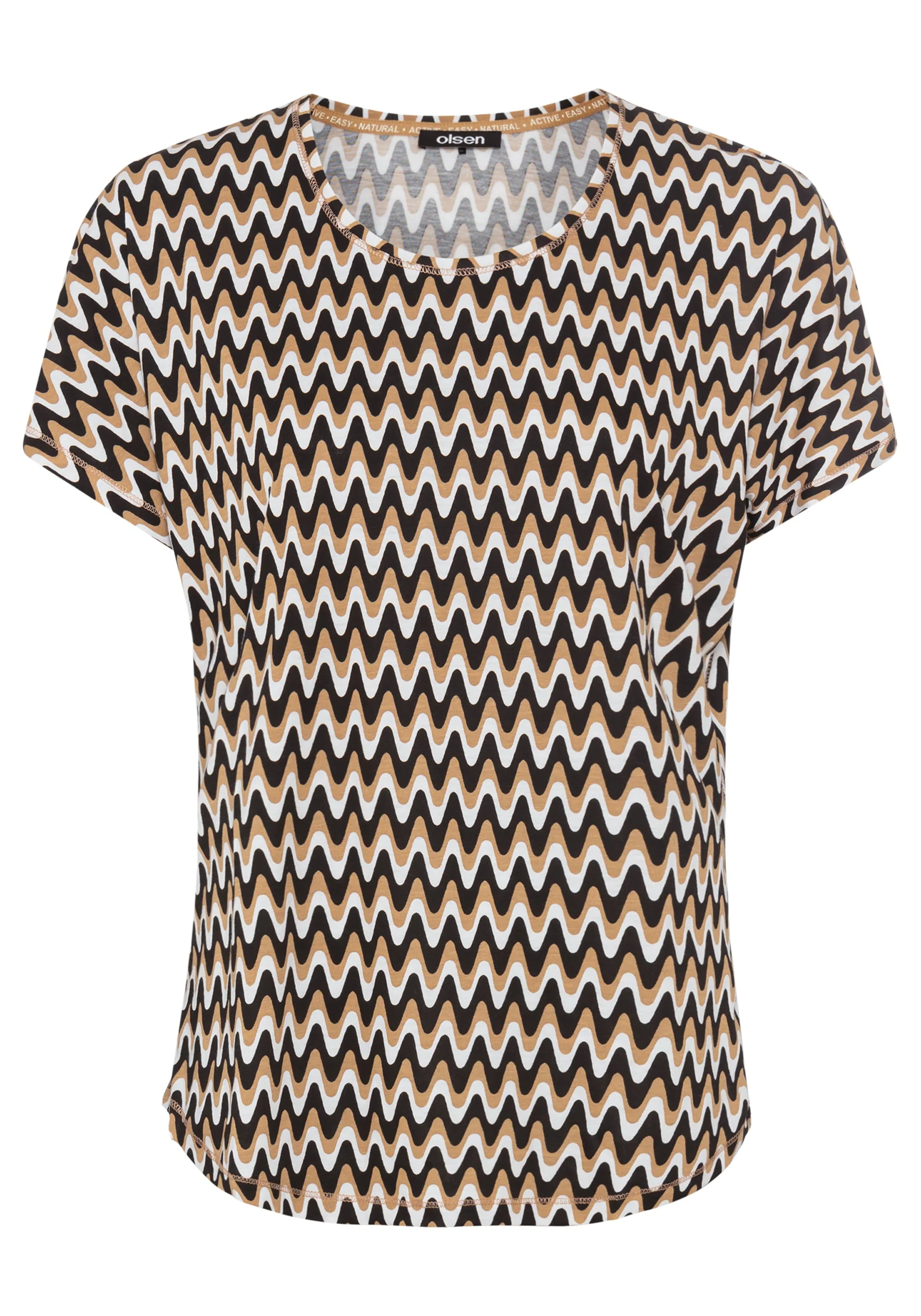 Waved Striped T-Shirt - Image 3