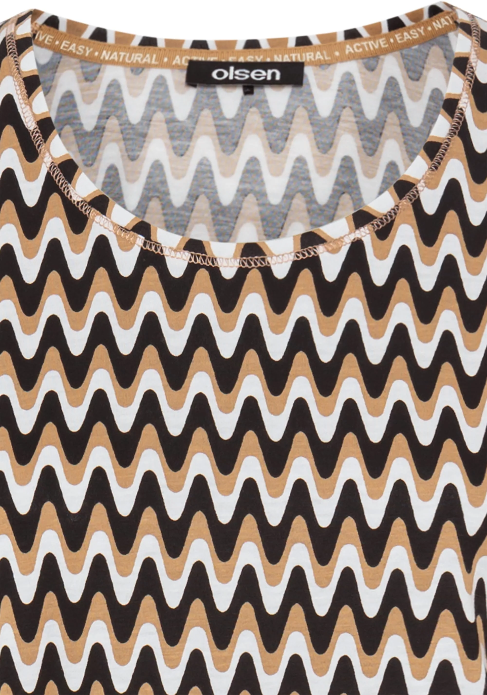 Waved Striped T-Shirt - Image 5