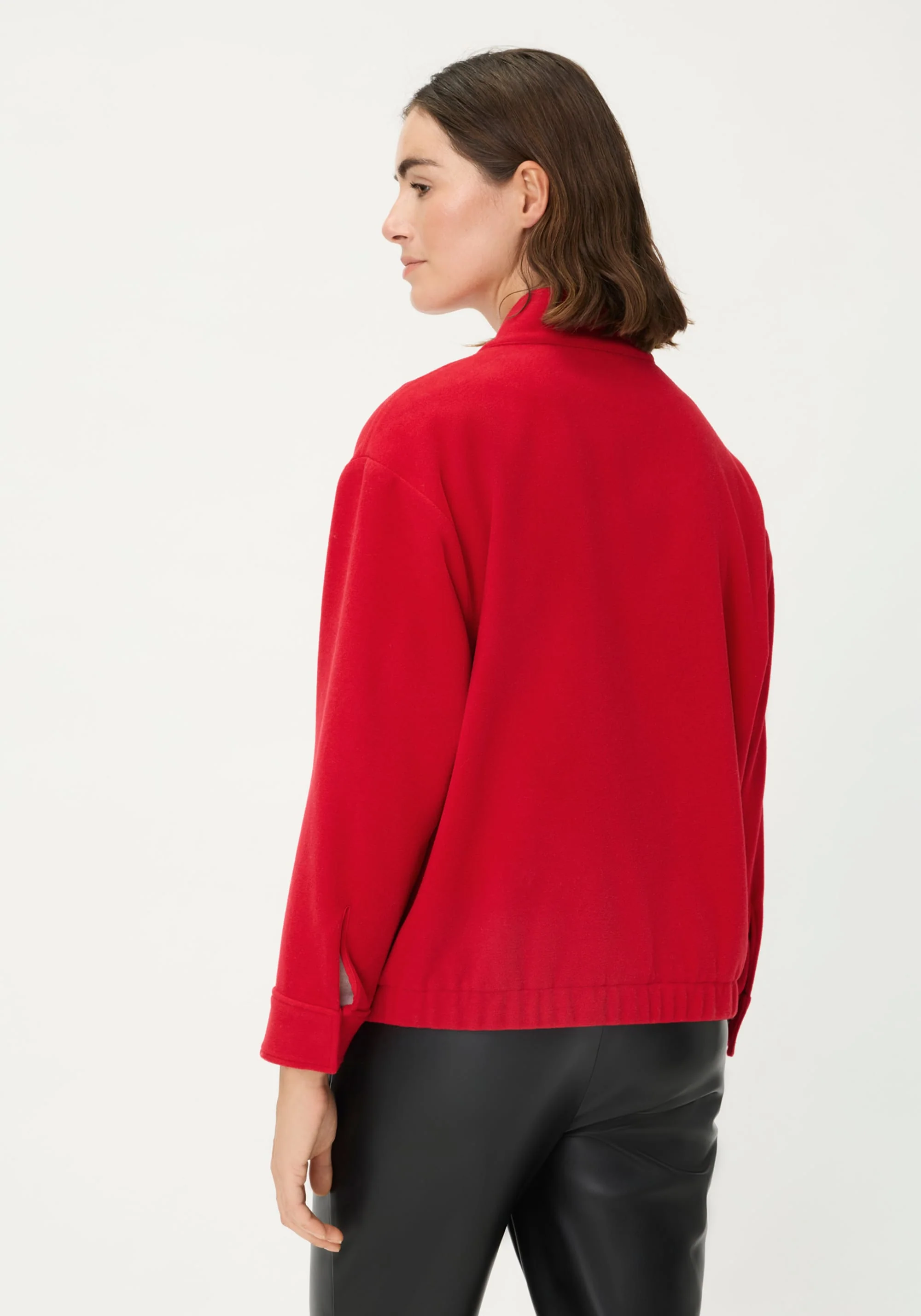 Wool Blend Bomber Jacket - Image 3