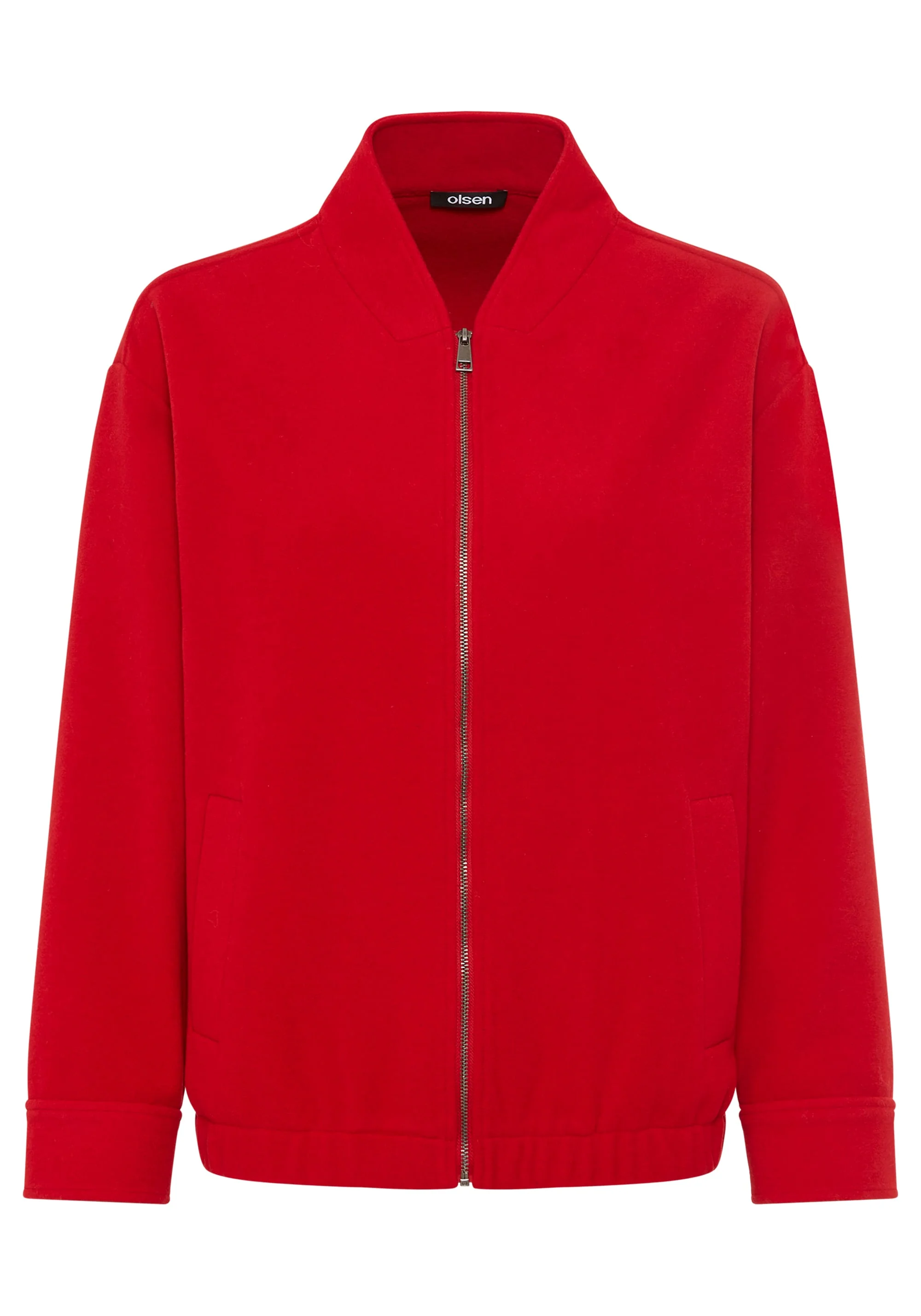 Wool Blend Bomber Jacket - Image 6