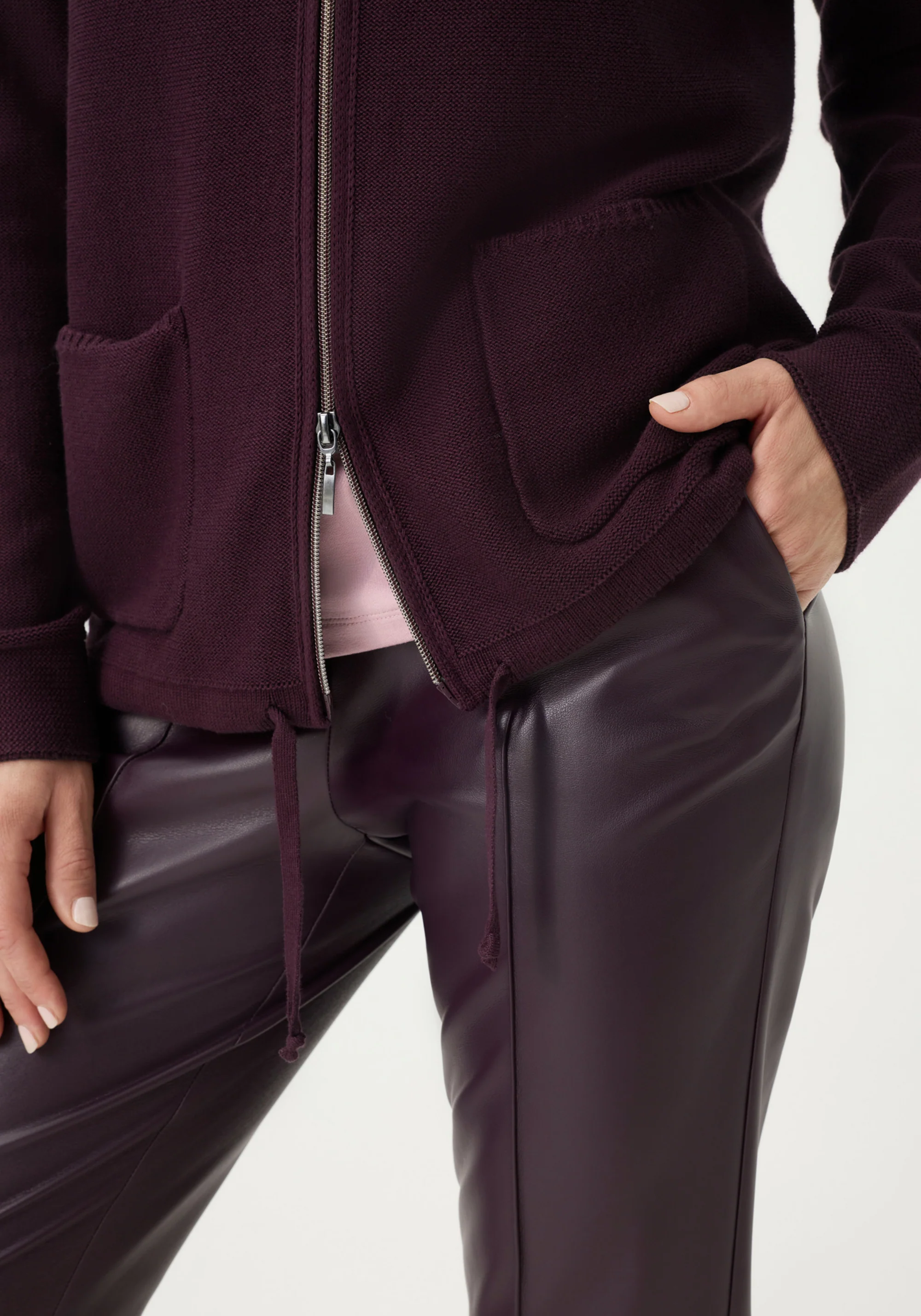 Zip Front Cardigan - Image 11