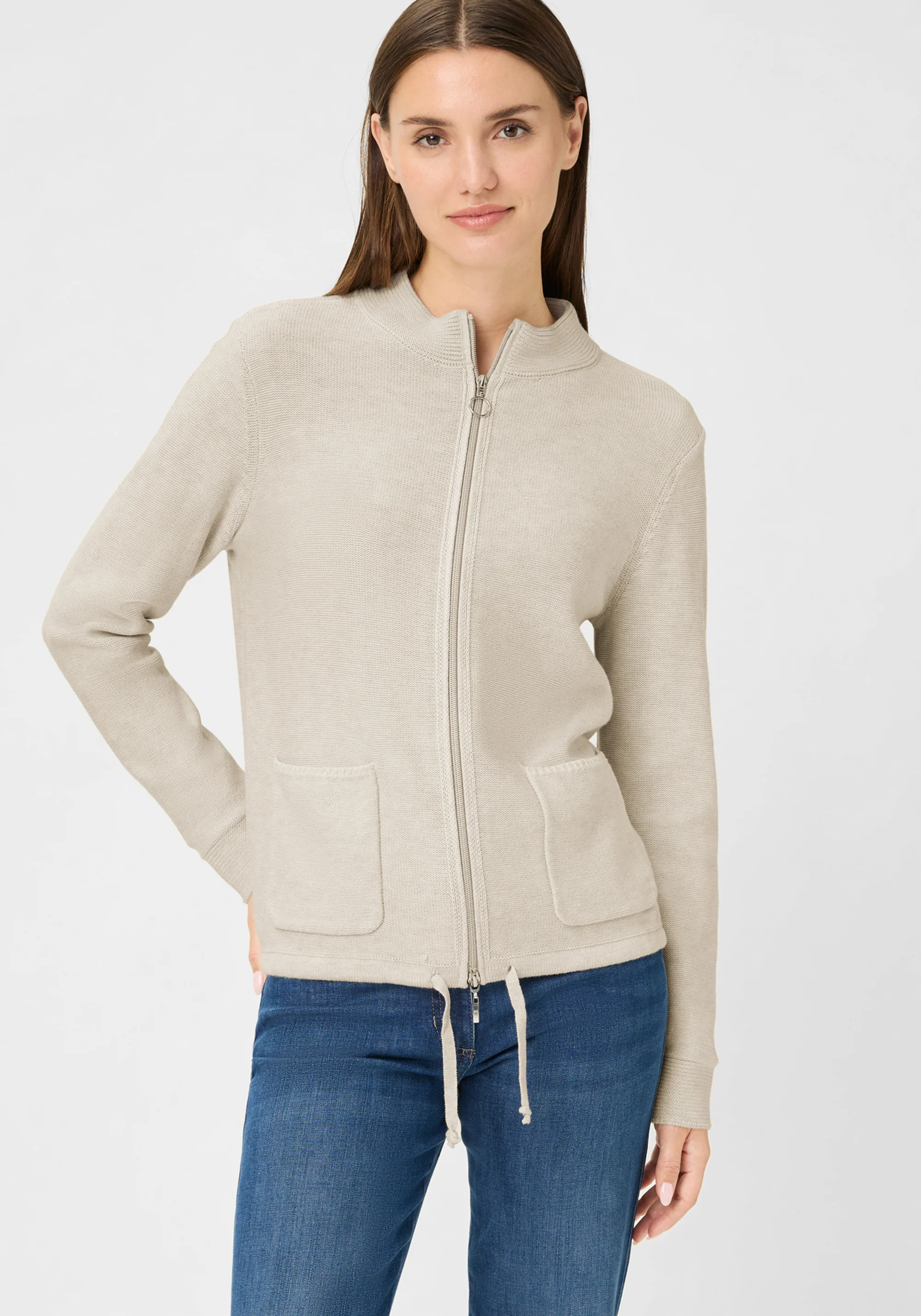 Zip Front Cardigan - Image 2