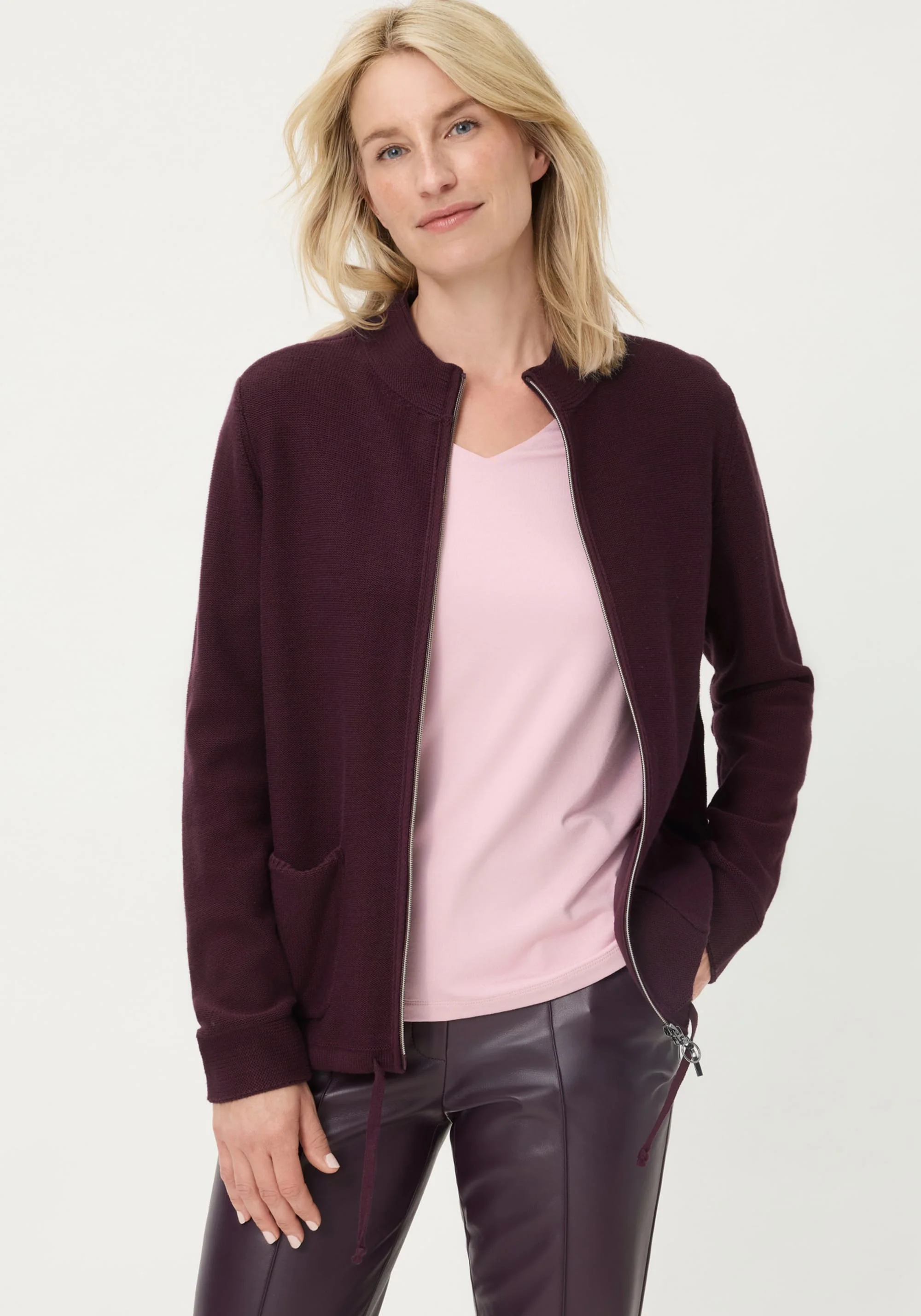 Zip Front Cardigan - Image 8